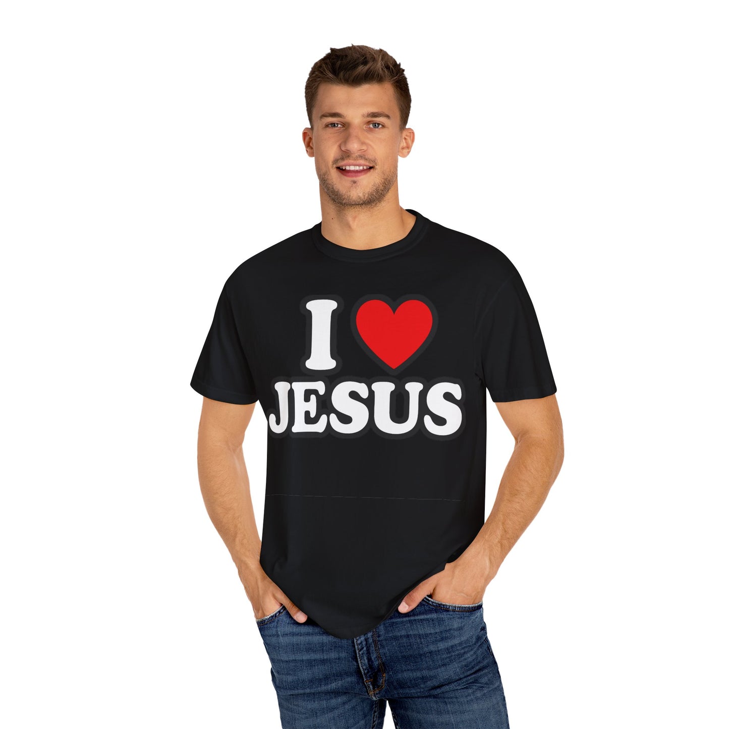 Unisex Jesus T-Shirt, Faith-Based Fashion, Casual Christian Tee, Religious Gift, Everyday Wear, Church Apparel
