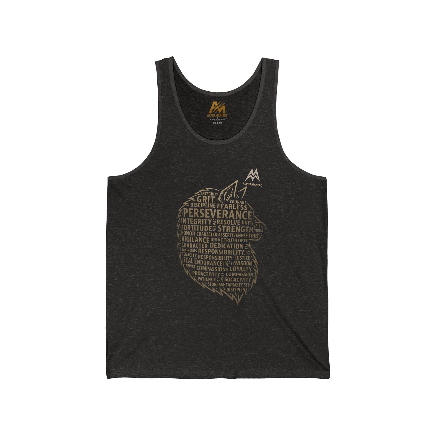 Inspirational Unisex Jersey Tank - Perseverance, Strength, Motivation | Great for Yoga, Fitness, Gifts, Summer Wear, Self-Improvement
