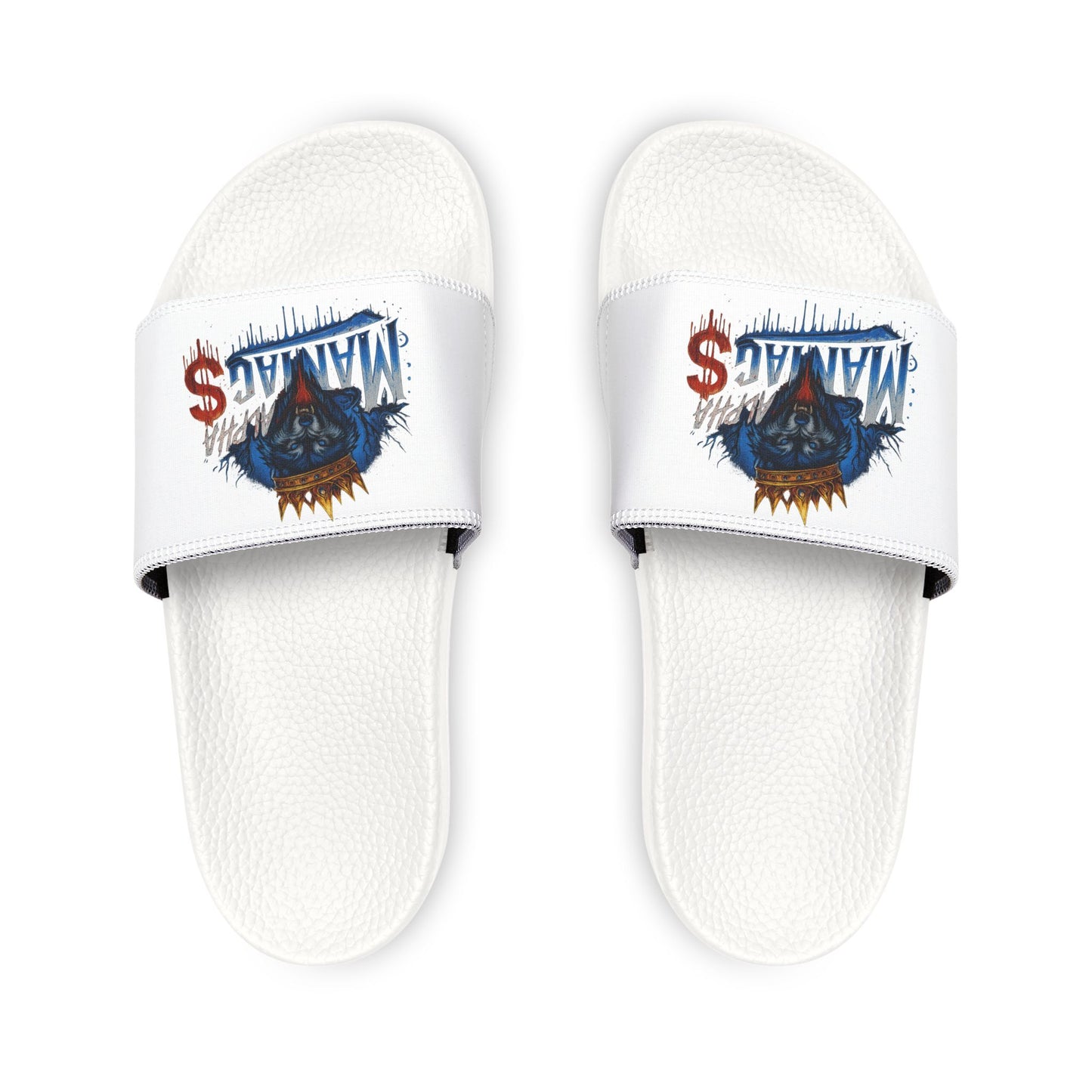 Stylish Men's Removable-Strap Sandals with Cool Graphic Design, Comfortable Footwear for Summer, Poolside Looks, Vacation Essentials, [...]