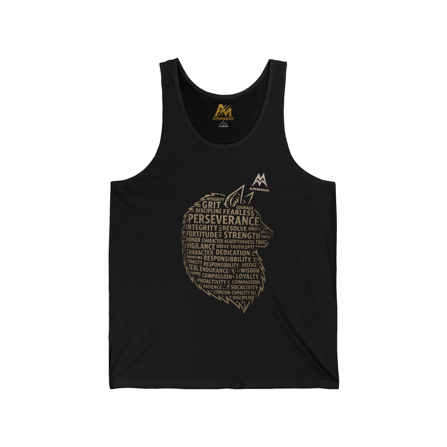 Inspirational Unisex Jersey Tank - Perseverance, Strength, Motivation | Great for Yoga, Fitness, Gifts, Summer Wear, Self-Improvement