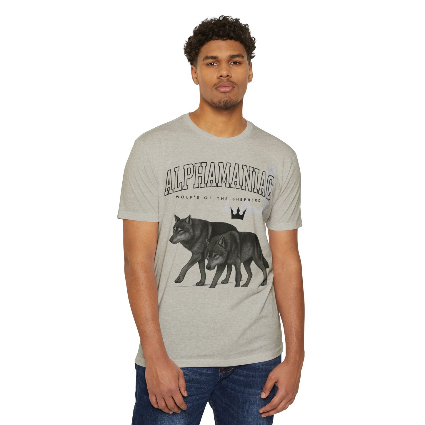 Wolf Lover Unisex T-Shirt, Dog Dad Gift, Nature Lover Tee, Animal Print Shirt, Gifts for Pet Owners