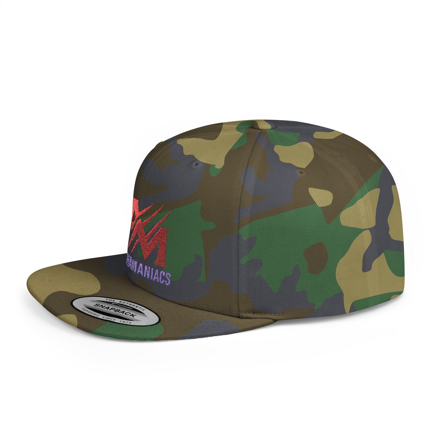 AlphaManiacs - Flat Bill Snapback Cap