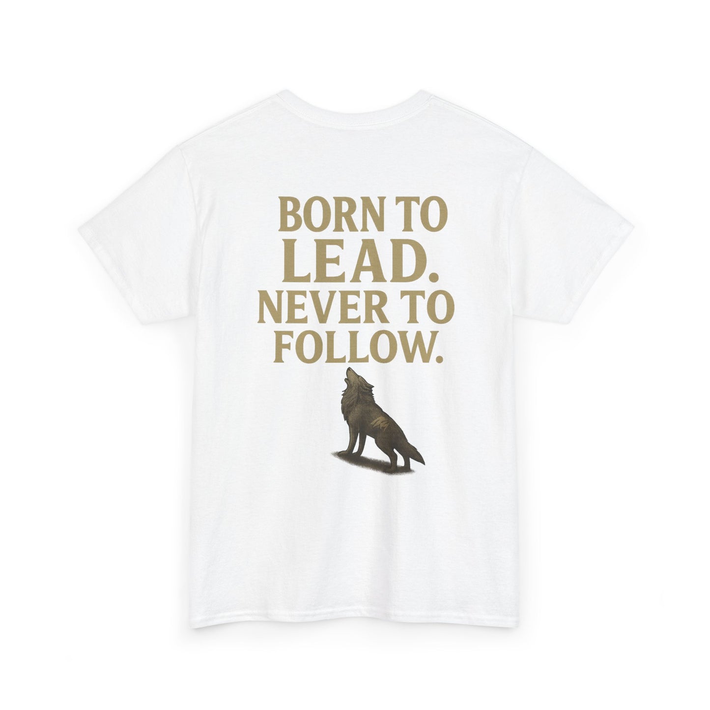 Regal Wolf Graphic Tee - (Born To Lead)
