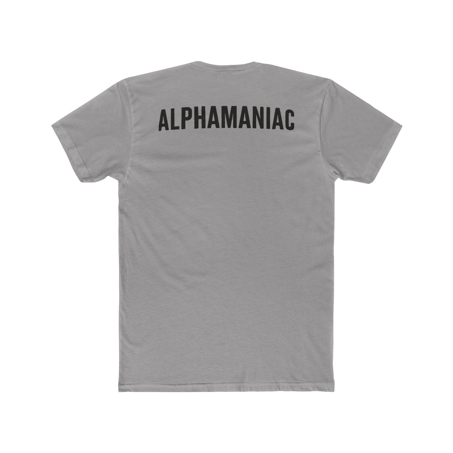 Alphamaniac Unisex Cotton Crew Tee, Wolf Design Shirt, Graphic Tee for Nature Lovers, Gift for Animal Lovers, Casual Everyday Wear