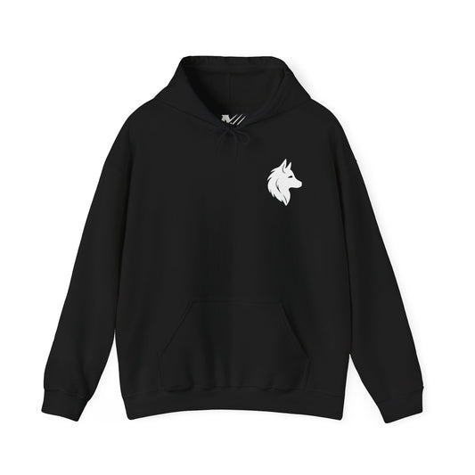 Wolf Pack Leader Hoodie, Cozy Unisex Sweatshirt, Perfect Gift for Animal Lovers, Casual Wear, Fall and Winter Apparel
