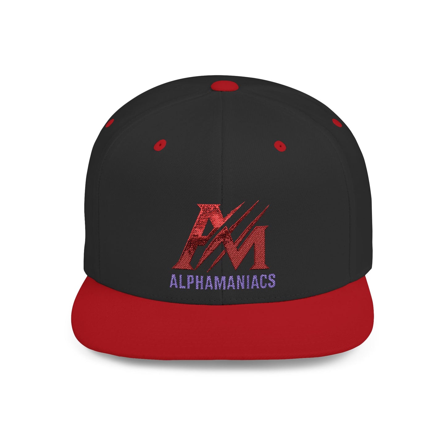 AlphaManiacs - Flat Bill Snapback Cap