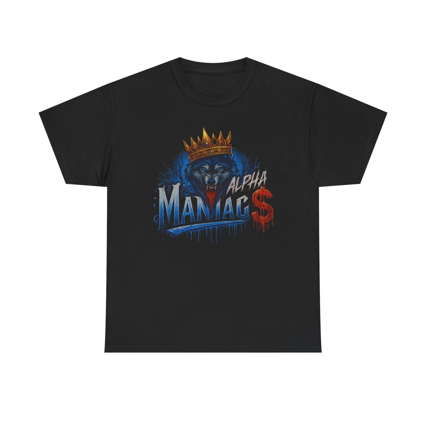 AlphaManiac$ Tee (Lion W/Crown)