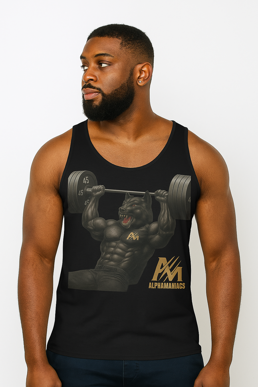 Muscle Up Tank Top - Fitness Apparel, Workout Gear, Gym Wear, Bodybuilding Tank, Men's Athletic Shirt