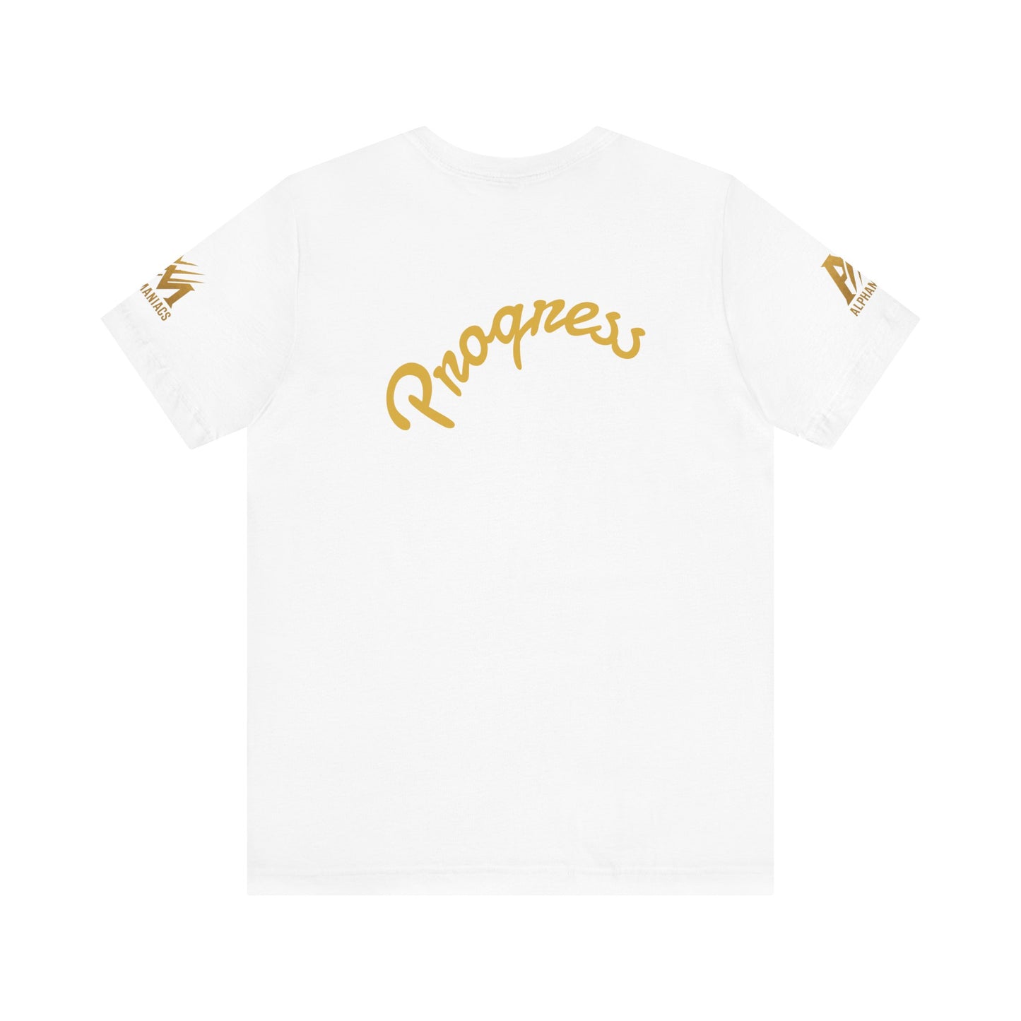 Motivational Wolf Tee - Rise Achiever, Progress Shirt, Animal Lover Gift, Fitness Apparel, Inspirational Short Sleeve