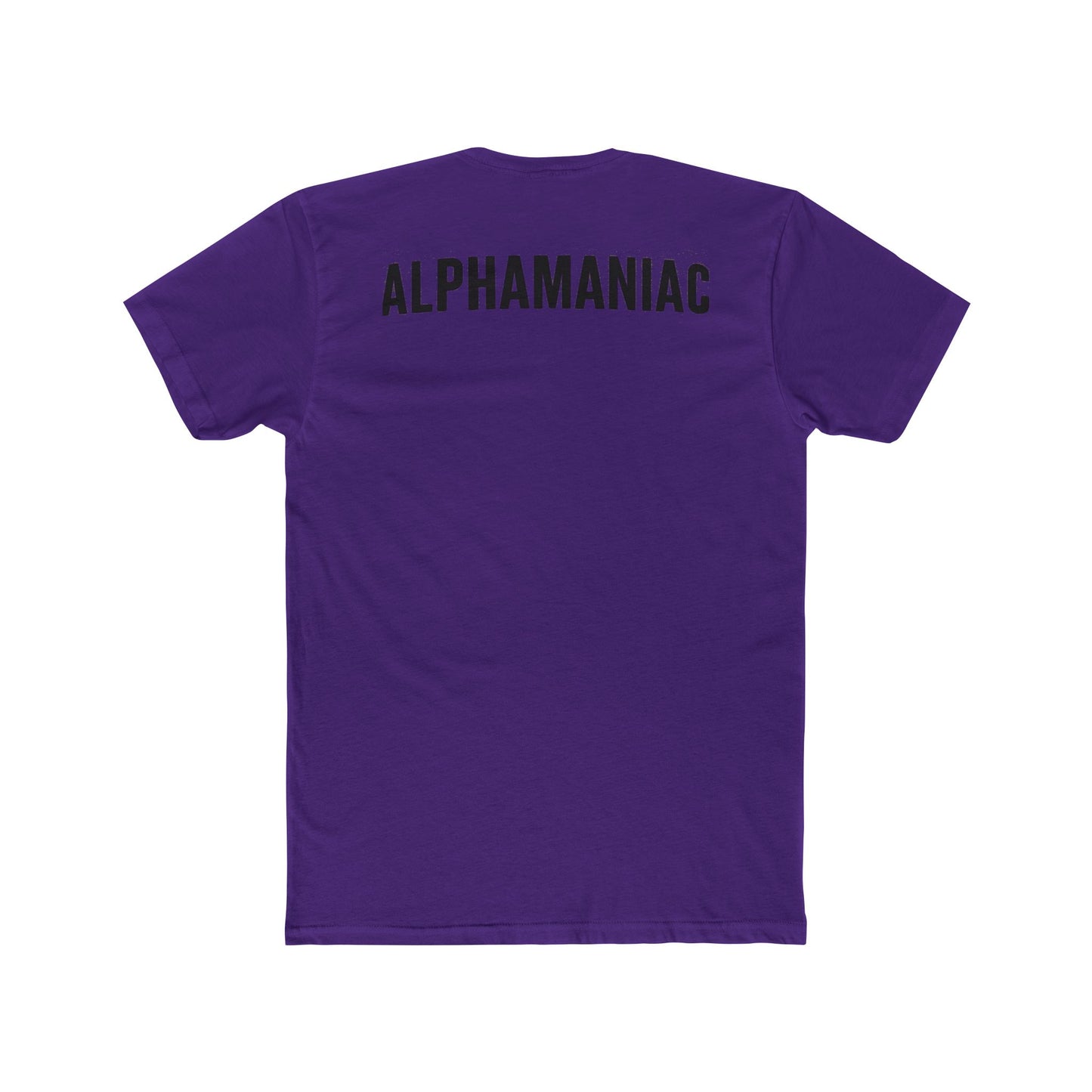 Alphamaniac Unisex Cotton Crew Tee, Wolf Design Shirt, Graphic Tee for Nature Lovers, Gift for Animal Lovers, Casual Everyday Wear