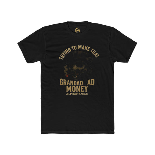 Funny Grandad Money Tee, Unisex Graphic T-Shirt, Casual Wear, Gift for Grandparents, Unique Father's Day Shirt