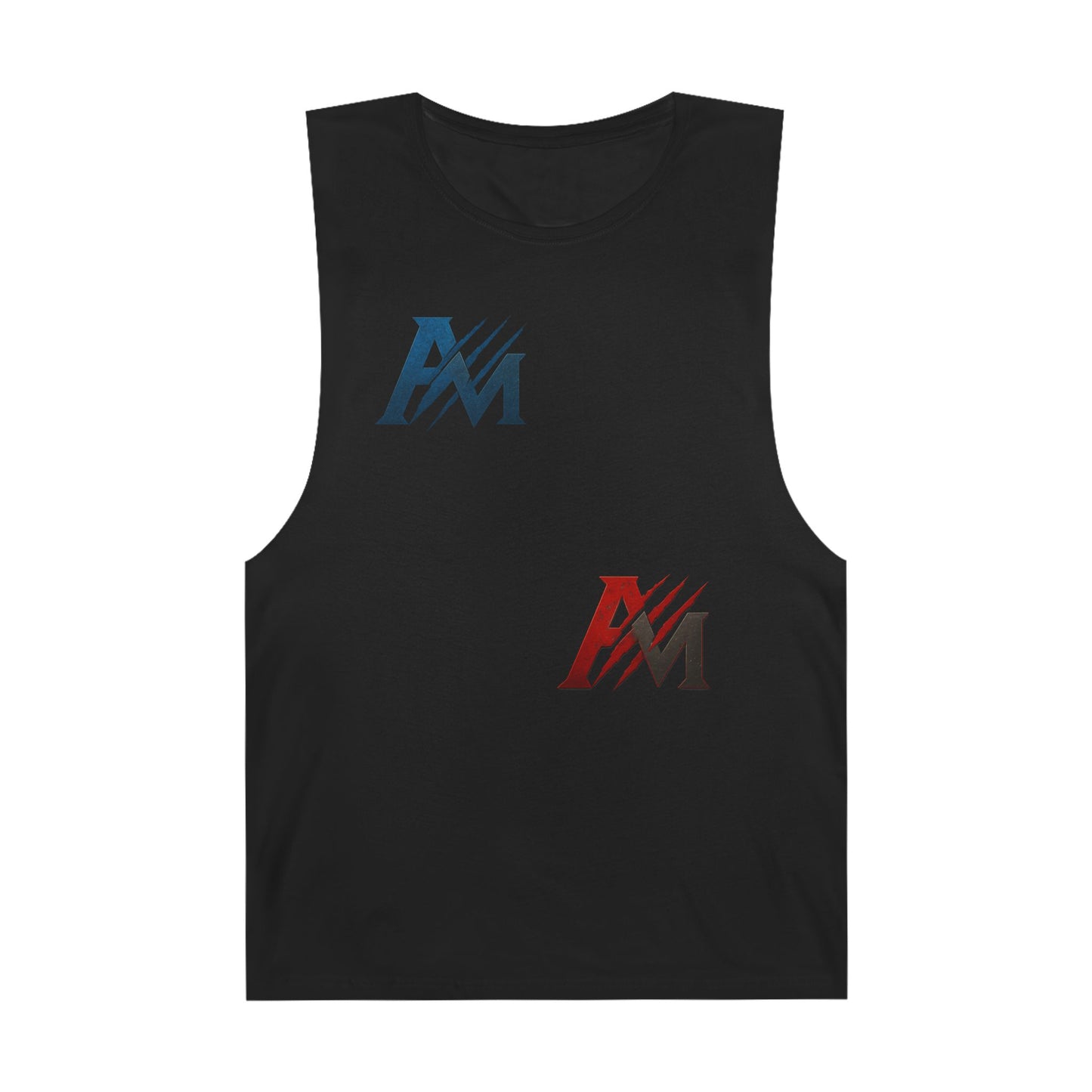 Barnard Tank Top - Double AM logo (Red/Blue)