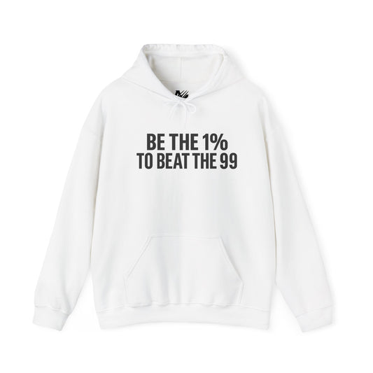 Be the 1% Unisex Sweatshirt | Inspirational Hoodie for Motivational Gifts, Fitness Apparel, Casual Wear, Unique Style
