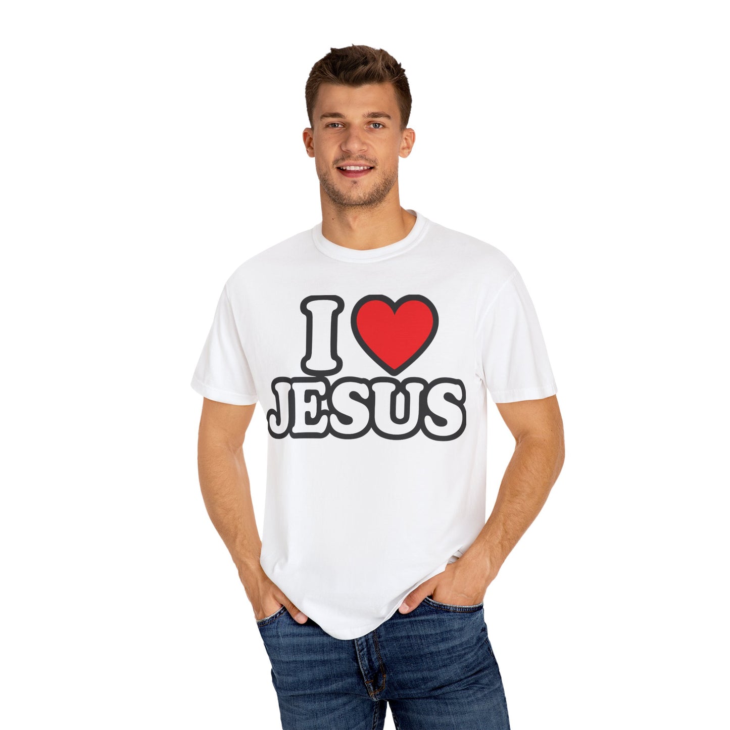 Unisex Jesus T-Shirt, Faith-Based Fashion, Casual Christian Tee, Religious Gift, Everyday Wear, Church Apparel