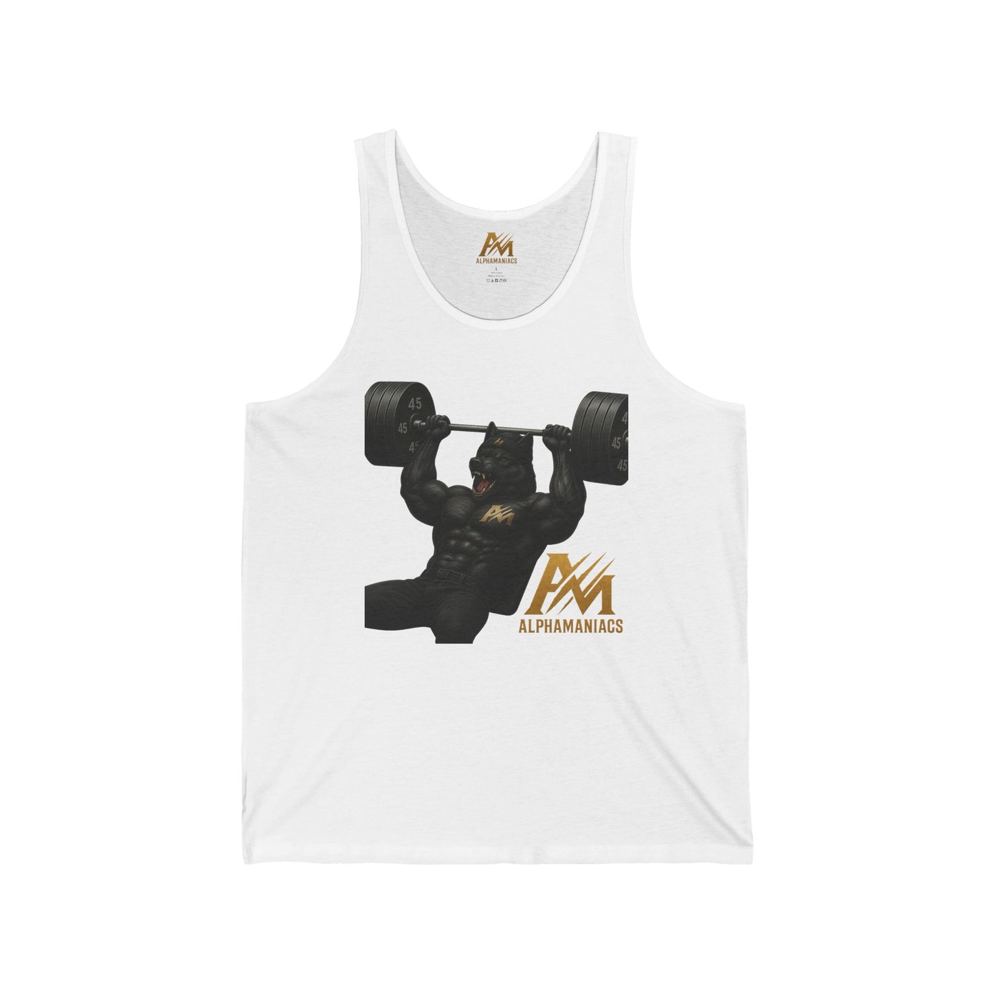 Gym Motivation Tank Top, Workout Tee, Fitness Apparel, Unisex Activewear, Bodybuilding Gift, Exercise Gear