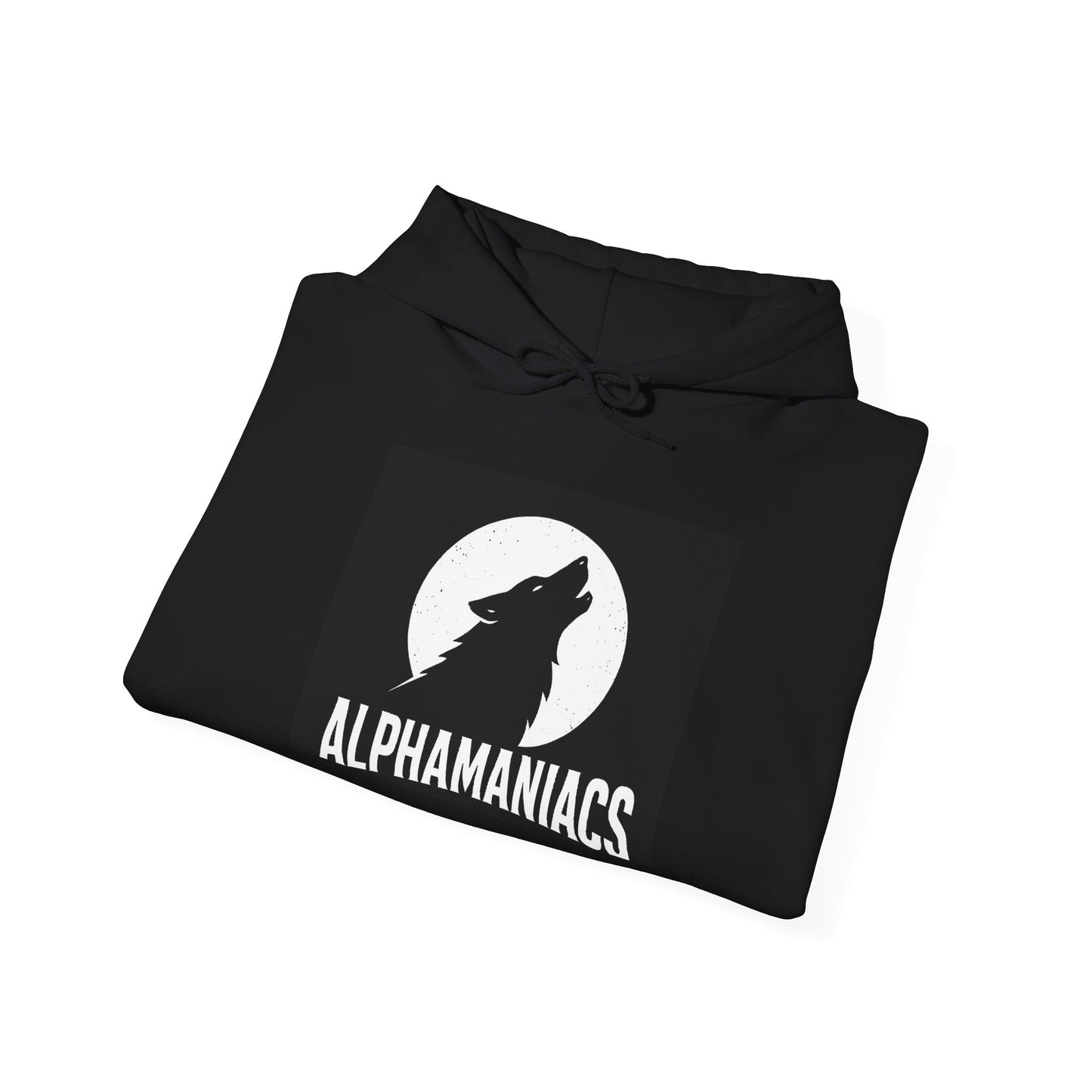 Alpha Maniacs Unisex Hoodie, Cozy Sweatshirt for Casual Wear, Gift for Animal Lovers, Perfect for Fall and Winter, Comfortable Streetwear