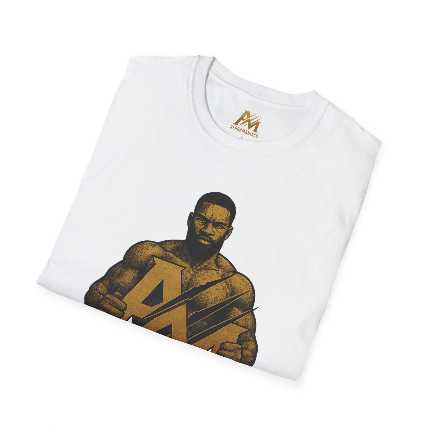 AlphaManiacs Unisex Softstyle T-Shirt, Fitness Apparel, Gym Wear, Motivational Tee, Casual Outfit, Gift for Him/Her