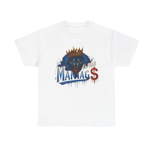 AlphaManiac$ Tee (Lion W/Crown)